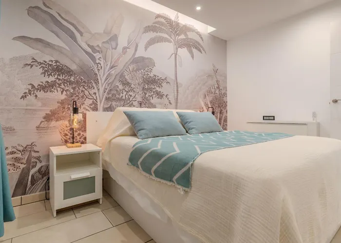 Daire Go2tenerife Apart'luna Pool & Sea View Playa de las Américas